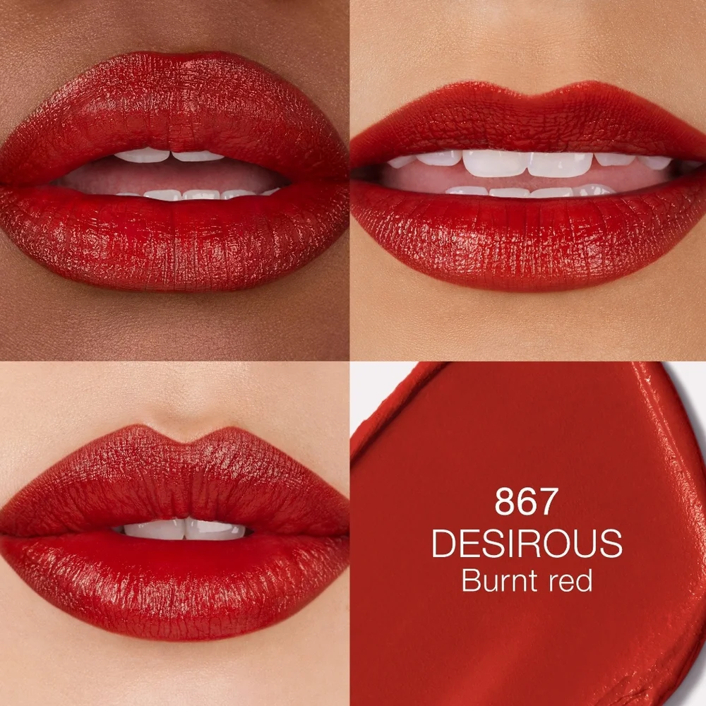 Desirous Nars Explicit Satin Lipstick Burnt Red Brand New In Box Full Size - Picture 2 of 11